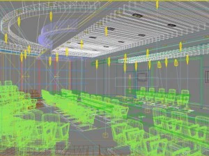 auditorium room space 005 3D Model