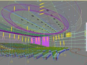 auditorium room space 007 Model 3D