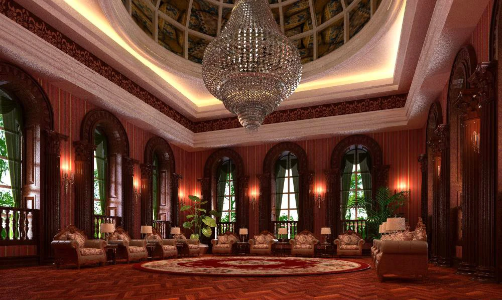 antechamber spaces 006 3D Model .c4d .max .obj .3ds .fbx .stl .blend 