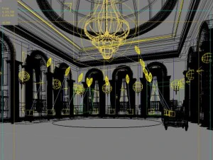 antechamber spaces 006 3D Model