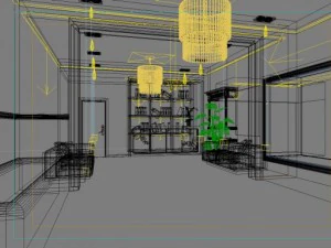 espacios de antec&aacute;mara 007 Modelo 3D