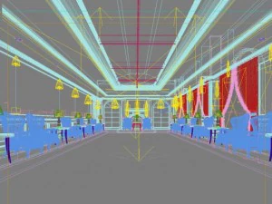 antechamber spaces 016 3D Model