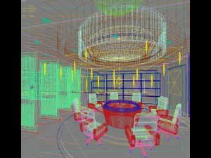 antechamber spaces 014 3D Model