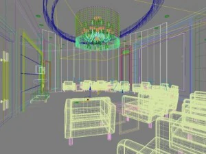 antechamber spaces 018 3D Model