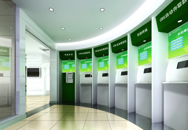 bank space 001 Modelo 3D .c4d .max .obj .3ds .fbx .stl .blend 