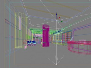 bank space 005 Modelo 3D