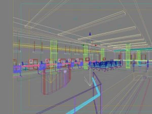 bank space 008 3D Model