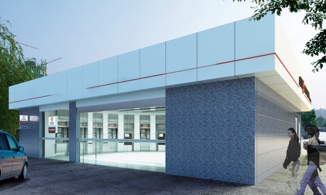 bank space 010 3D Модель .c4d .max .obj .3ds .fbx .stl .blend 