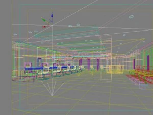 bank space 011 3D Model