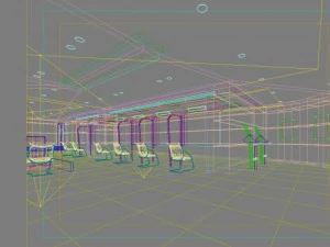 bank space 012 3D Model