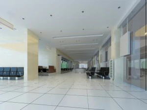 은행 공간 014 3D 모델