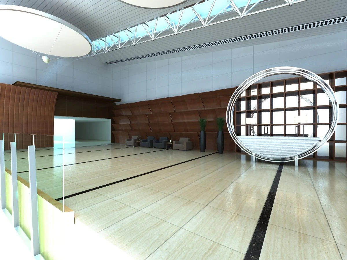 antechamber spaces 021 3D Model .c4d .max .obj .3ds .fbx .stl .blend 