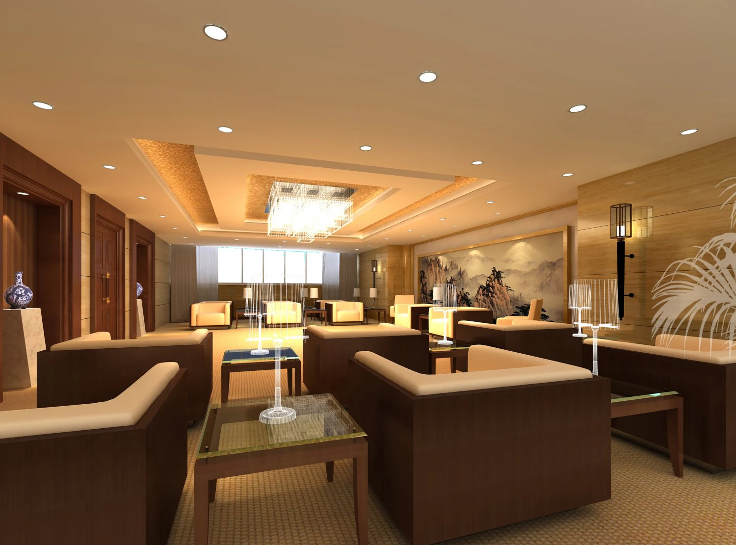 antechamber spaces 024 3D Model .c4d .max .obj .3ds .fbx .stl .blend 