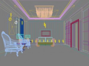 antechamber spaces 027 Model 3D