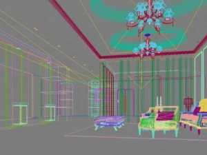 antechamber spaces 022 3D Model
