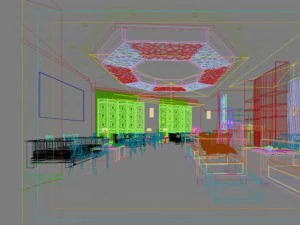 antechamber spaces 023 3D Model