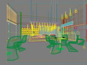 antechamber spaces 026 3D Model