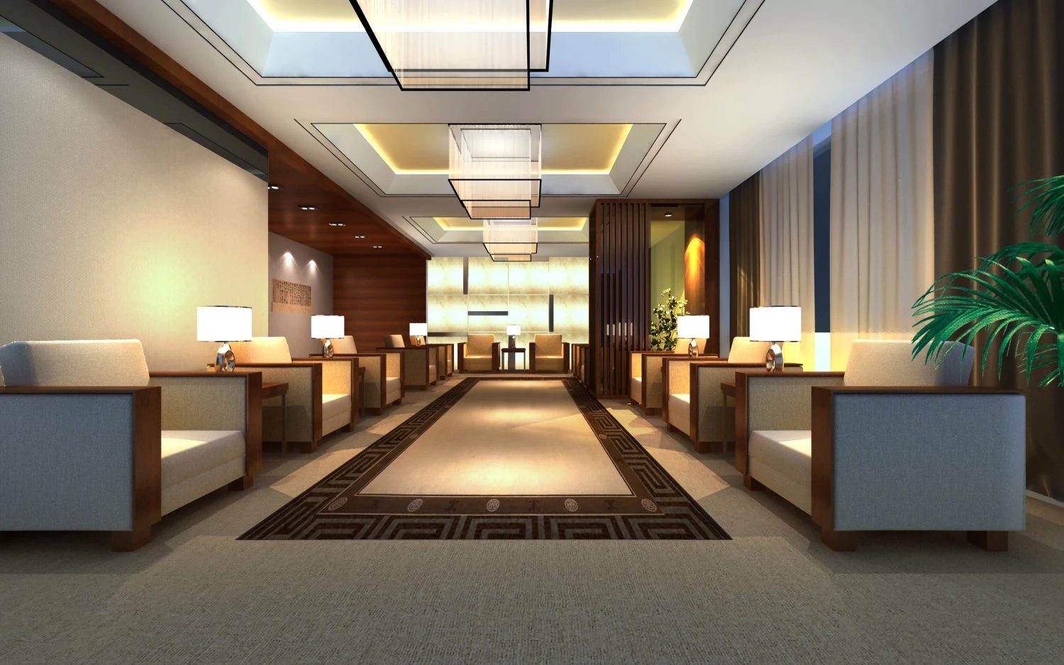 antechamber spaces 036 3D Model .c4d .max .obj .3ds .fbx .stl .blend 