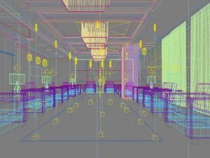 antechamber spaces 036 3D Model