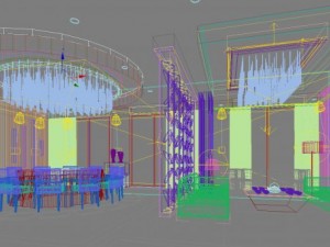 antechamber spaces 033 3D Model