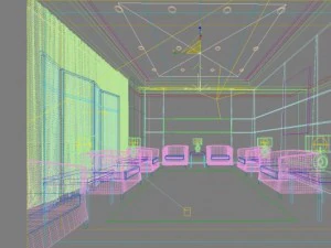 antechamber spaces 032 3D Model
