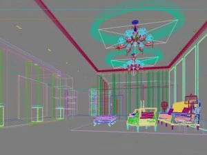 antechamber spaces 039 3D Model