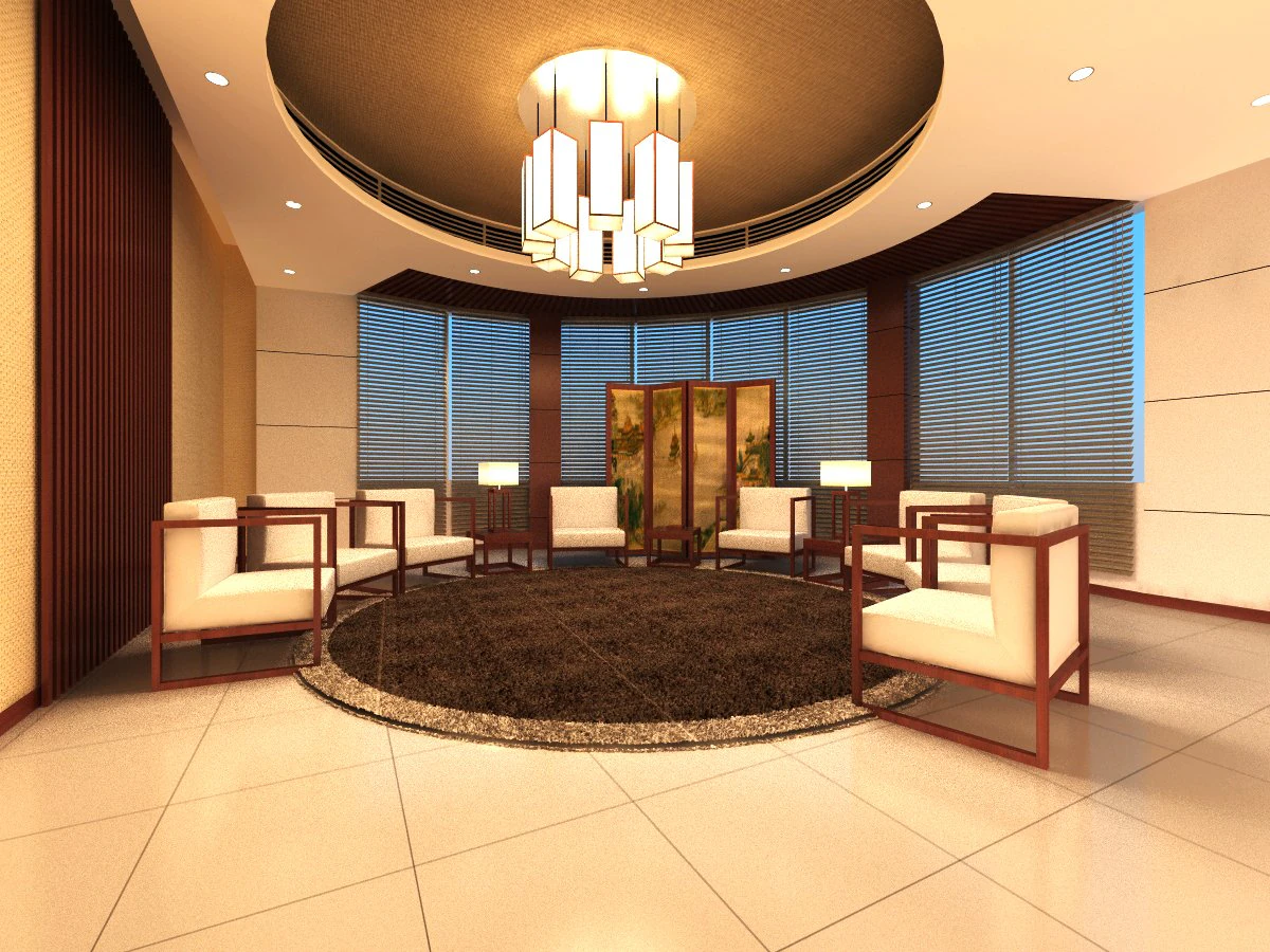 antechamber spaces 035 3D Model .c4d .max .obj .3ds .fbx .stl .blend