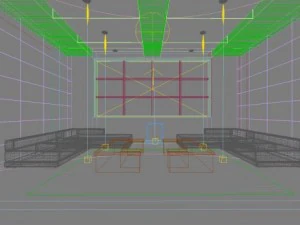 antechamber spaces 031 3D Model