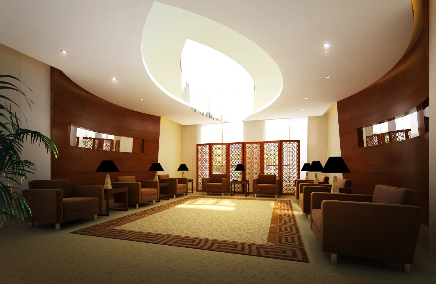 antechamber spaces 034 3D Model .c4d .max .obj .3ds .fbx .stl .blend 