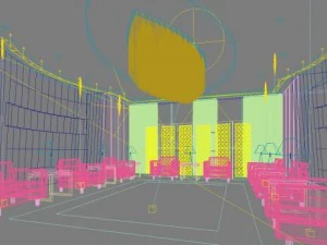 antechamber spaces 034 3D Model