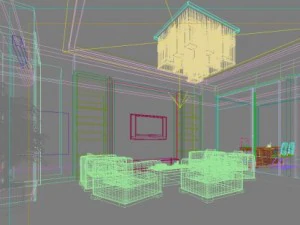 antechamber spaces 041 3D Model