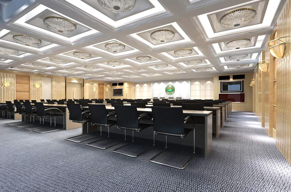 conference spaces 040 3D Model .c4d .max .obj .3ds .fbx .stl .blend 