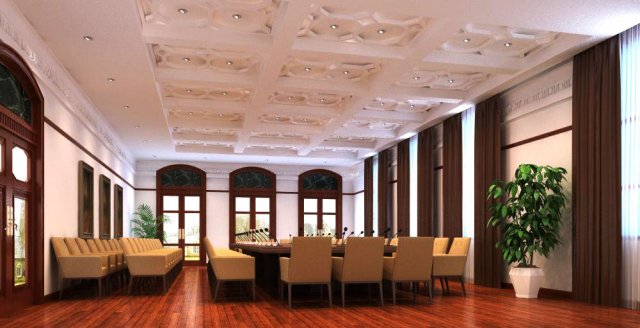 conference spaces 033 3Dモデル .c4d .max .obj .3ds .fbx .stl .blend 