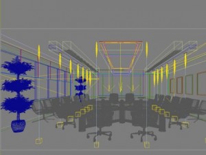 conference spaces 049 3D 모델