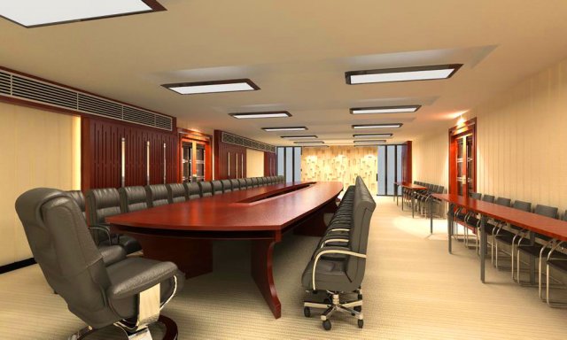 conference spaces 043 3D 모델 .c4d .max .obj .3ds .fbx .stl .blend 