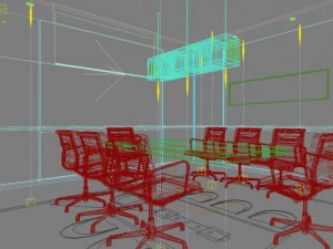 conference spaces 044 3D Model