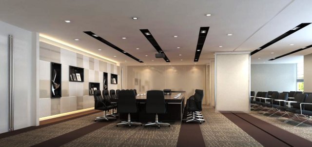 conference spaces 035 Model 3D .c4d .max .obj .3ds .fbx .stl .blend 