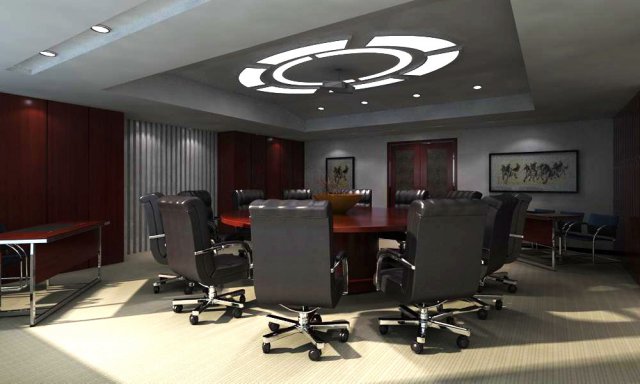 conference spaces 042 3Dモデル .c4d .max .obj .3ds .fbx .stl .blend 