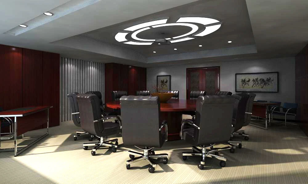 conference spaces 042 3D Model .c4d .max .obj .3ds .fbx .stl .blend