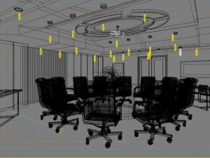 conference spaces 042 3D Model