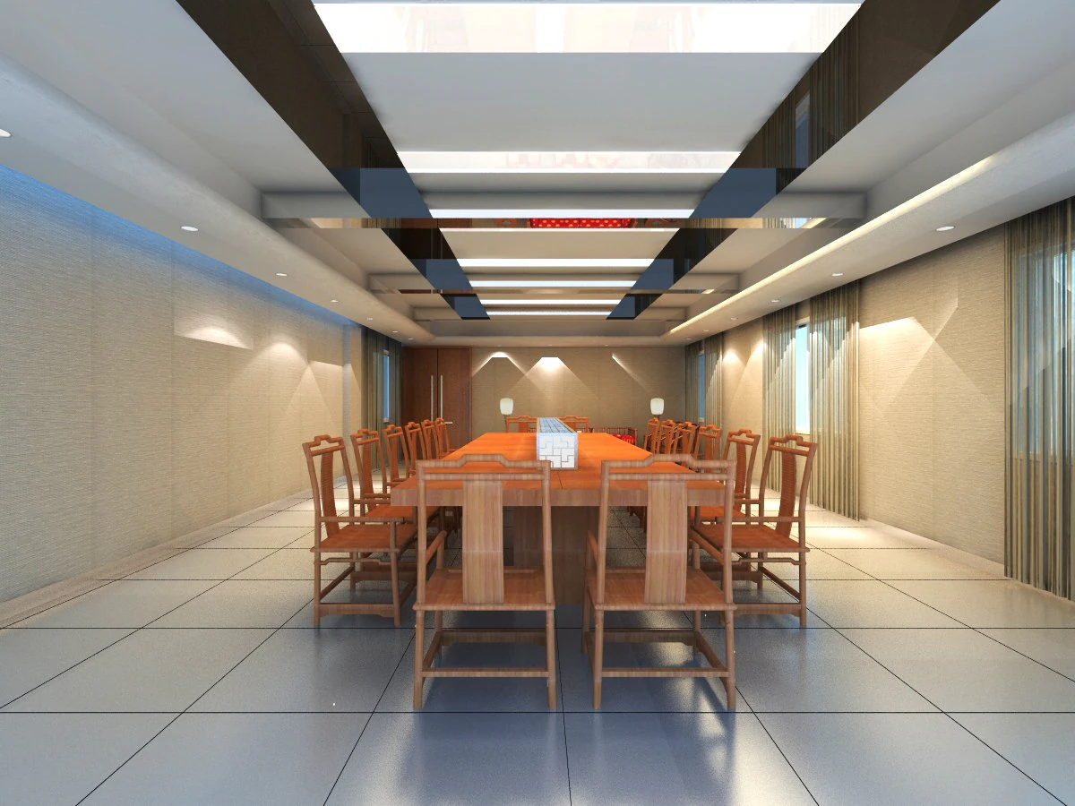 conference spaces 065 3D Model .c4d .max .obj .3ds .fbx .stl .blend 
