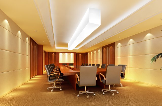 conference spaces 083 Modelo 3D .c4d .max .obj .3ds .fbx .stl .blend 