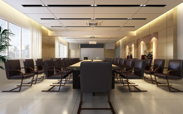conference spaces 078 3D Модель .c4d .max .obj .3ds .fbx .stl .blend 