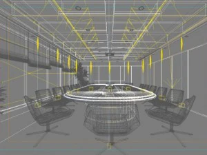 conference spaces 003 3D Model