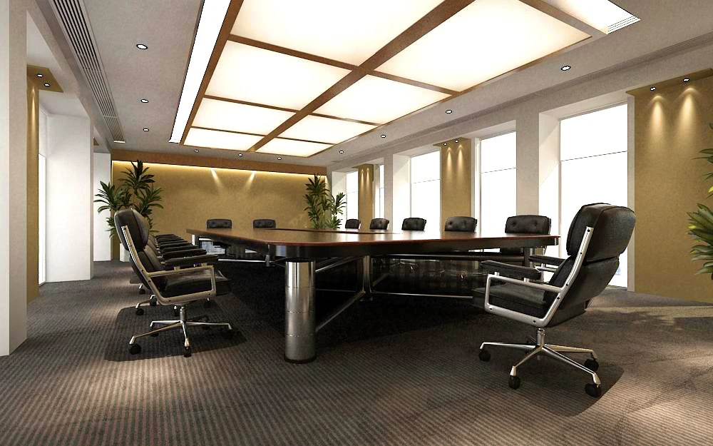 conference spaces 004 3D Model .c4d .max .obj .3ds .fbx .stl .blend