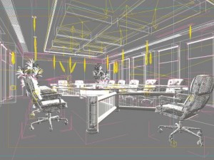 conference spaces 004 3D-Modell