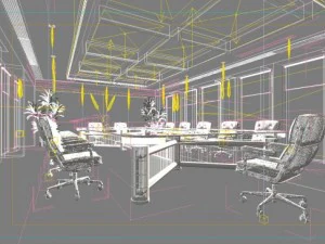 conference spaces 004 3D Model