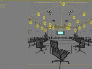 conference spaces 009 3D Model