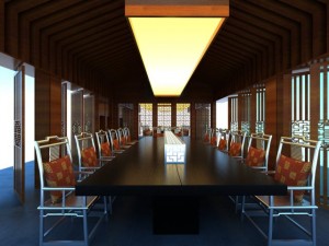conference spaces 080 3D Model