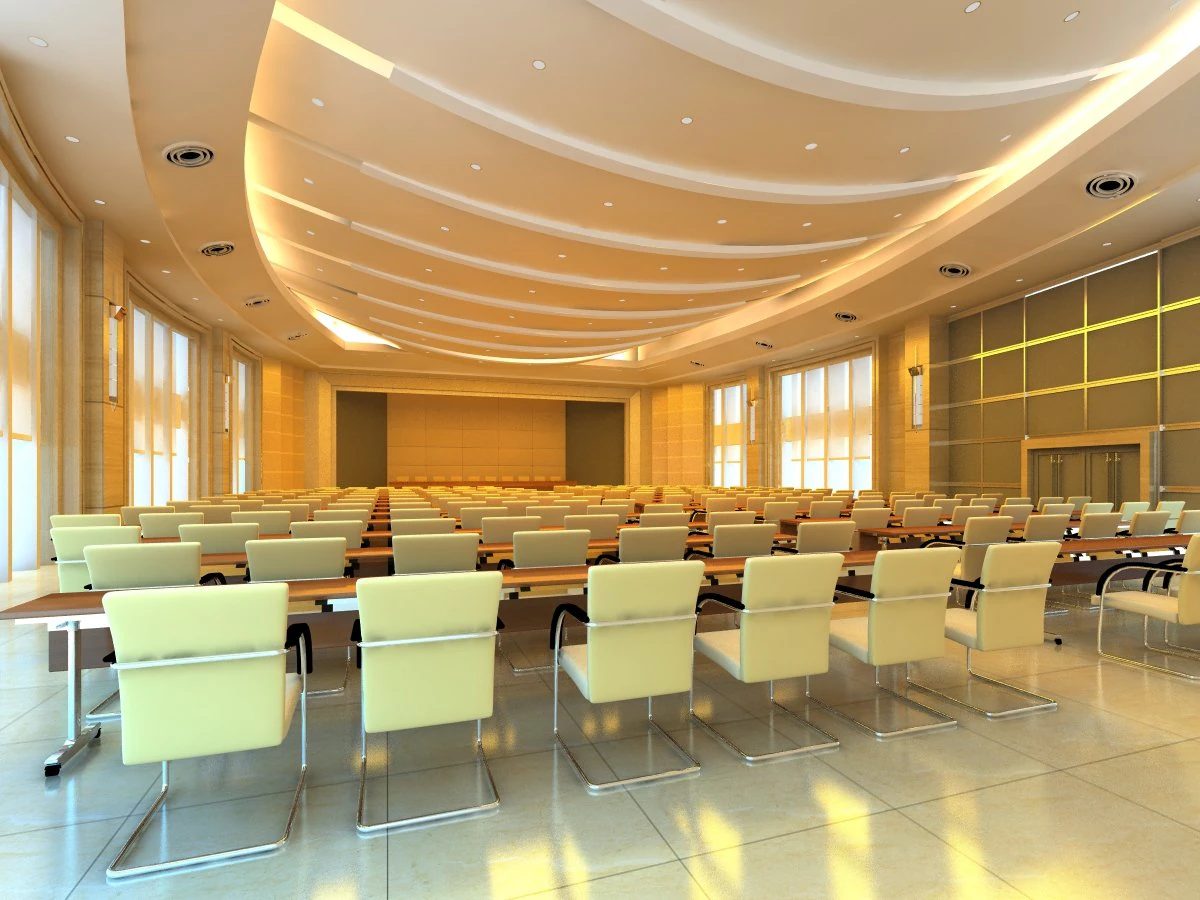 conference spaces 059 3D Model .c4d .max .obj .3ds .fbx .stl .blend 